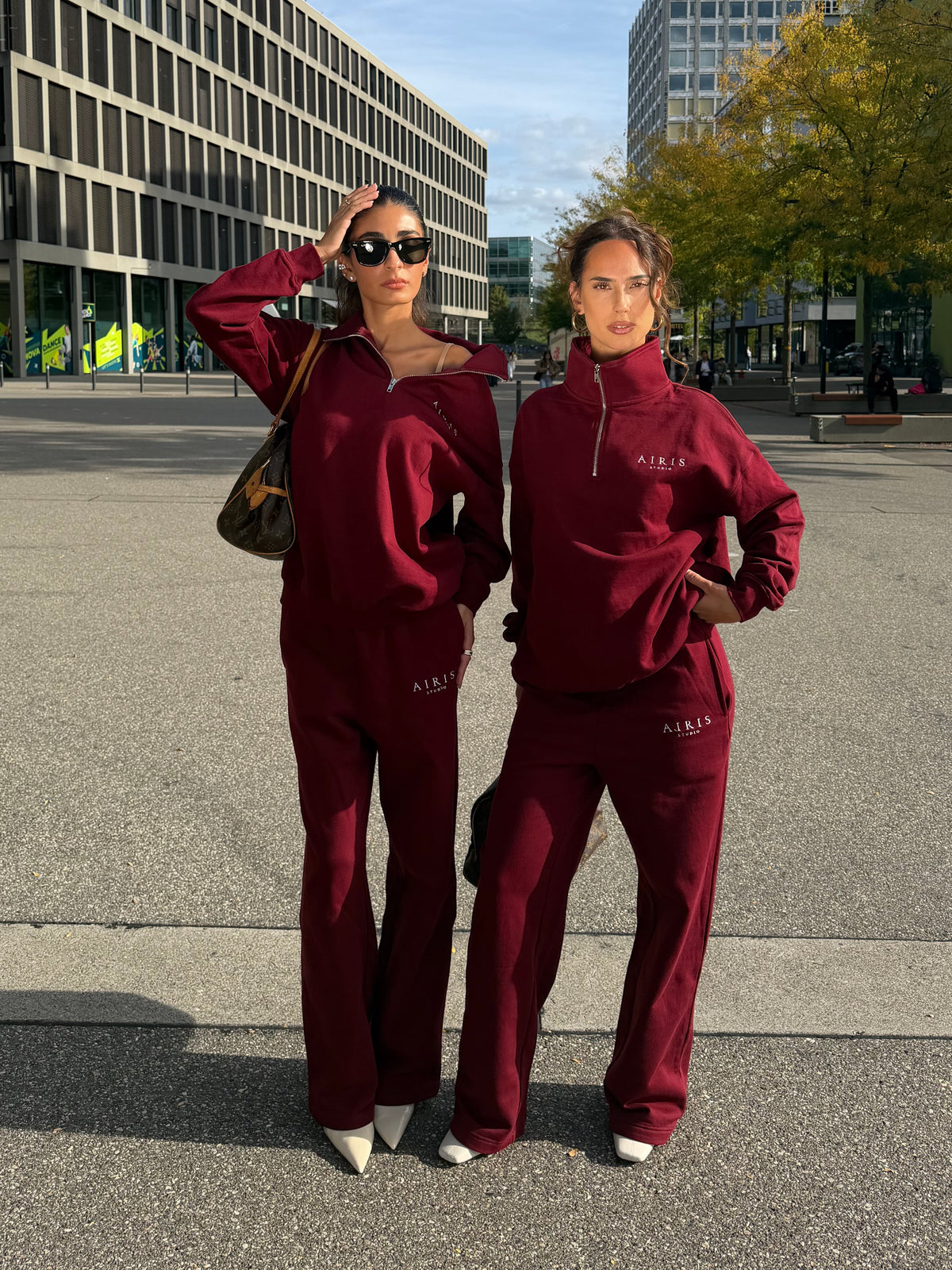 Burgundy Unisex Hoodie